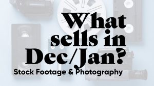 what is selling as stock footage and stock photography in january 2019